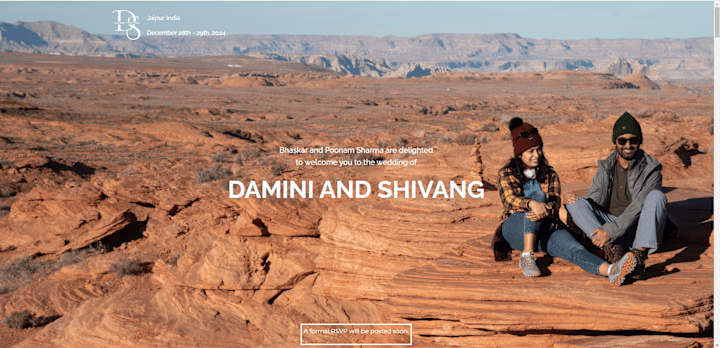 Cover image for Wedding Website