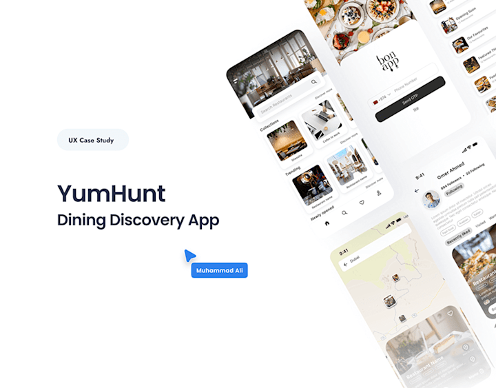 Cover image for Dining discovery App Case study | Behance