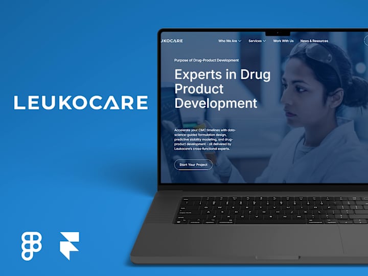 Cover image for Leukocare Website Redesign and Development