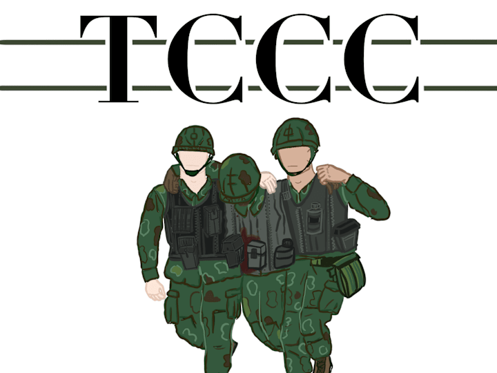 Cover image for Created booklet for Combat Casualty Care Course