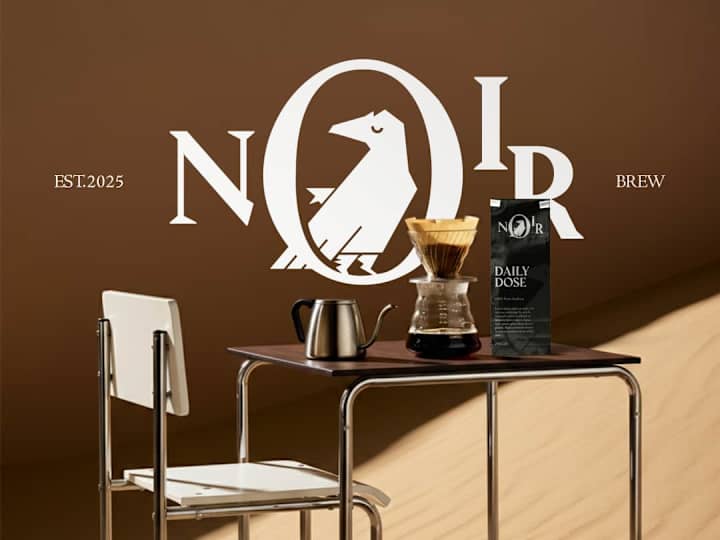 Cover image for Noir Brew - Brand Development & Design