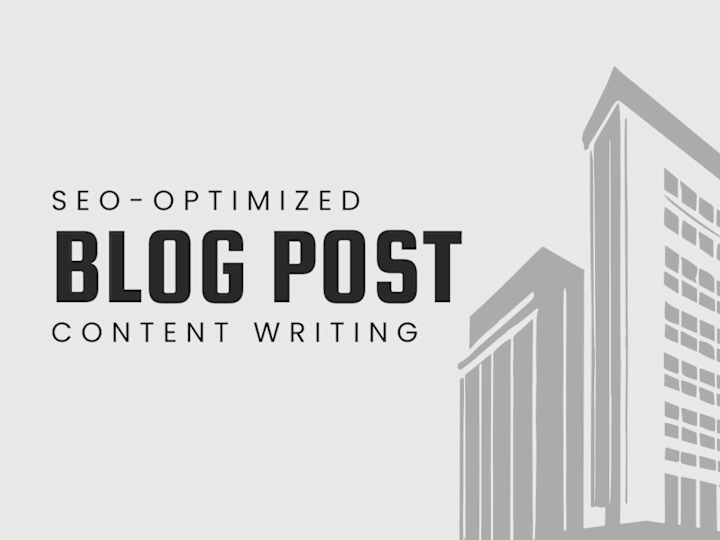 Cover image for SEO-Optimized Blog Post that ranks on Google