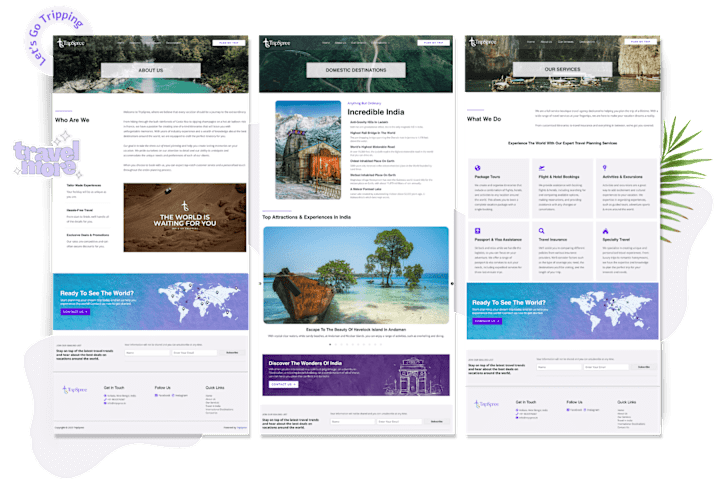 Cover image for Brand & Web Design for TripSpree