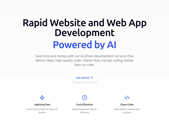Cover image for AI Web Development