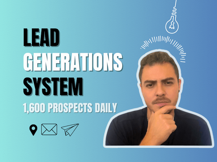 Cover image for Hands-Off Lead Engine: 1,600 Prospects / Day + Auto Emails