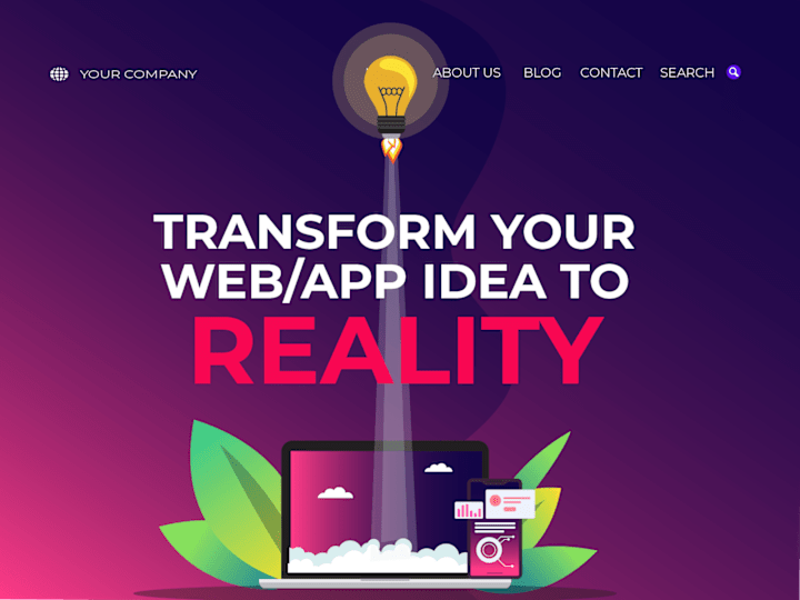 Cover image for Transform your Website or Web App Ideas into Reality