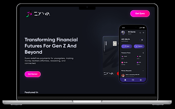 Cover image for Zywa Product Landing Page Design