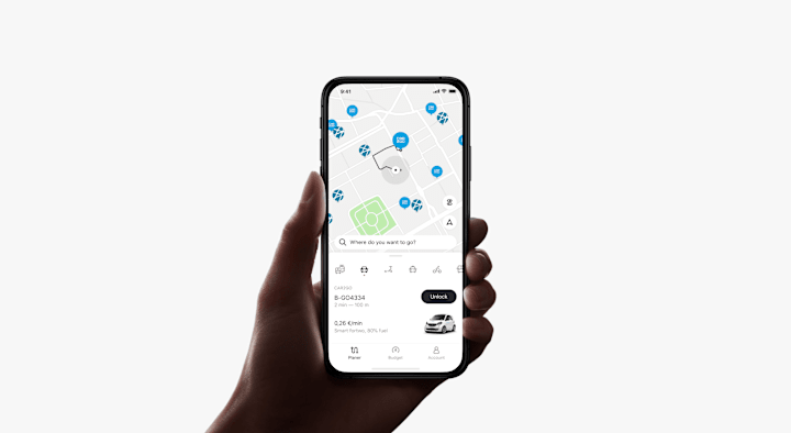 Cover image for ReachNow
Daimler × BMW