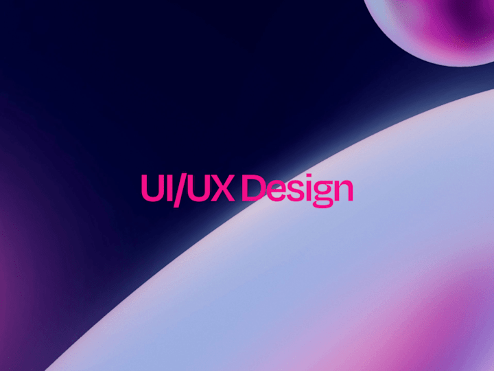 Cover image for UI/ UX Design