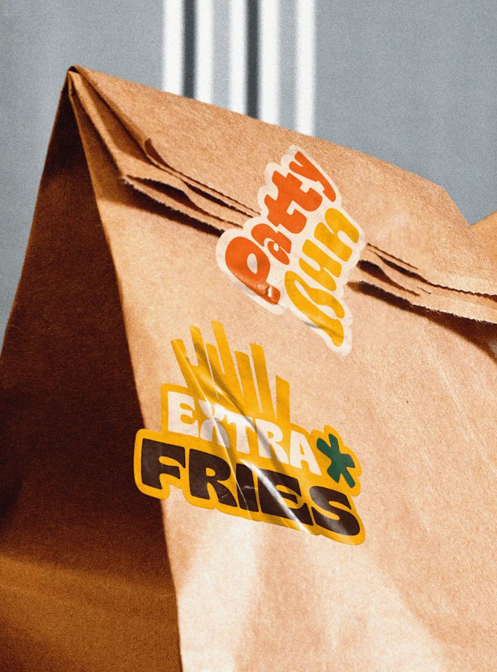 Cover image for Patty Bun - Burger Brand Identity
