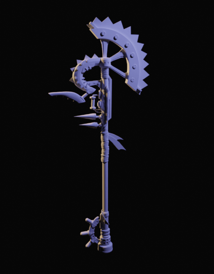 Cover image for Axe model concept art
