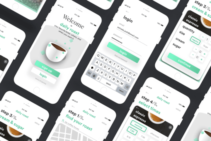 Cover image for Coffee App Concept
