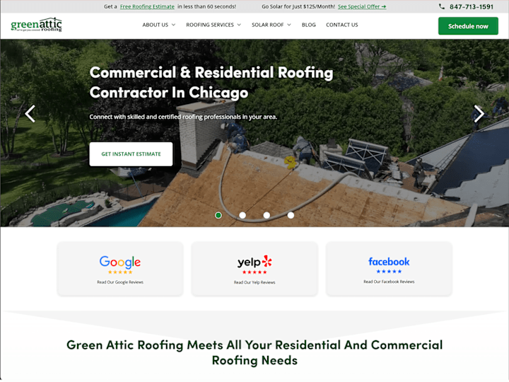 Cover image for Profix247 & GreenAtticRoofing – Cloudflare Migration 2025