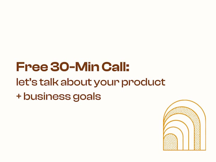 Cover image for  🌞 FREE 30-Min Call: Let's Chat About Your Product + Goals