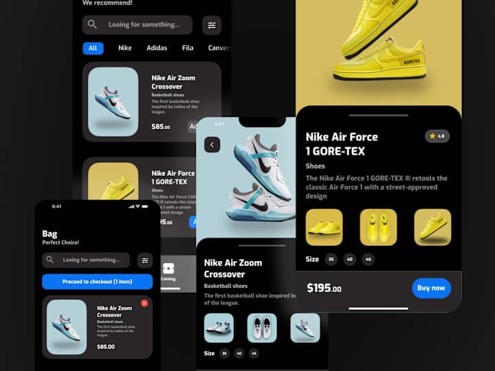 Cover image for Kicks - UX/UI (Concept)
