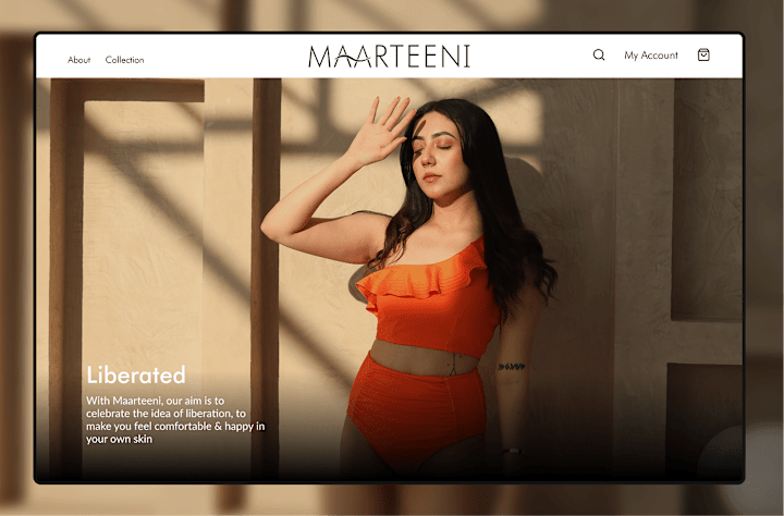 Cover image for Maarteeni - Website Design :: Behance