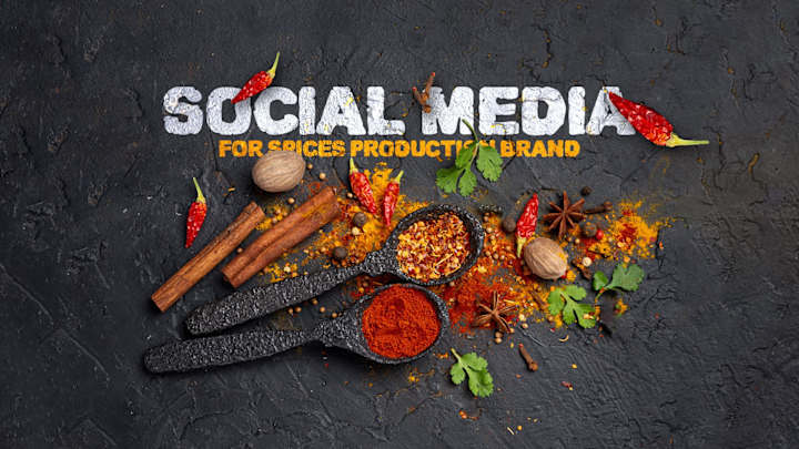 Cover image for Social Media Marketing For Spices Manufacturing Brand