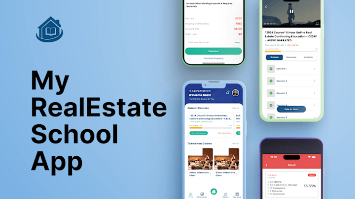 Cover image for MyRealEstateSchool App