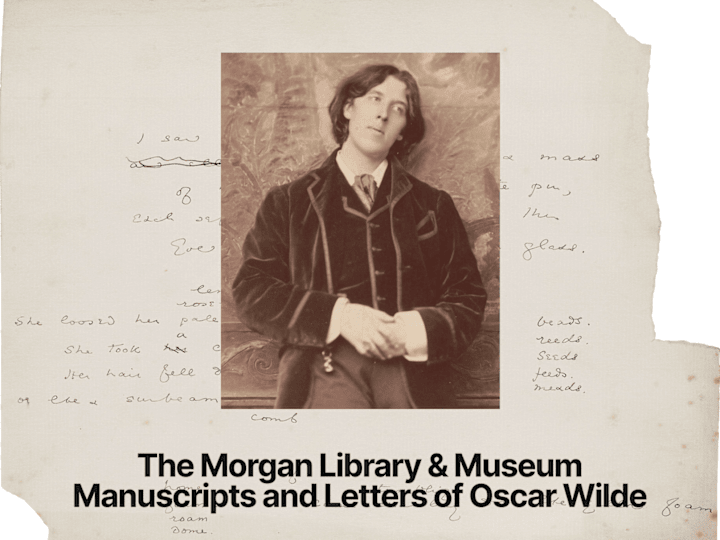 Cover image for Manuscripts & Letters of Oscar Wilde. Website