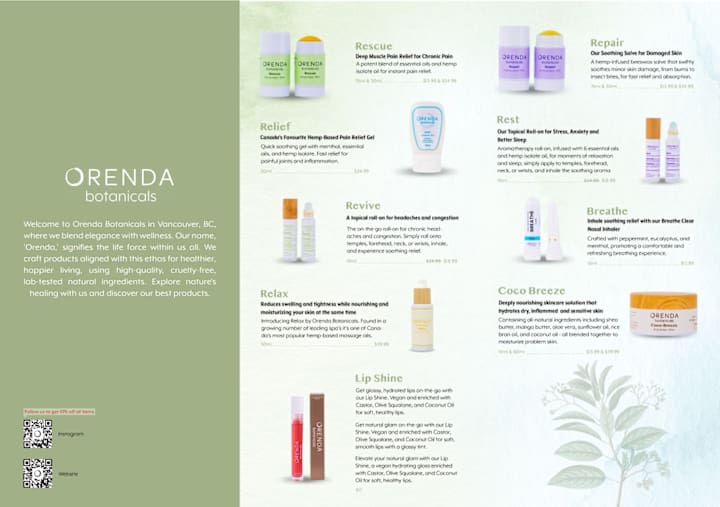 Cover image for Orenda Botanicals