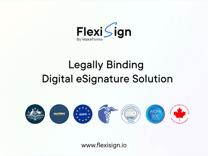 Cover image for FlexiSign - Product Dev & Motion Design