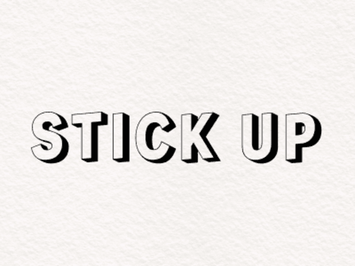 Cover image for STICK UP