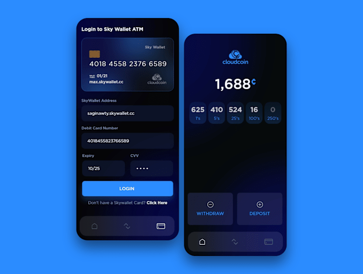 Cover image for CloudCoin - Cryptocurrency App