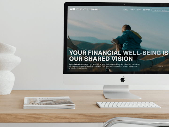 Cover image for Essentia Capital Squarespace Website