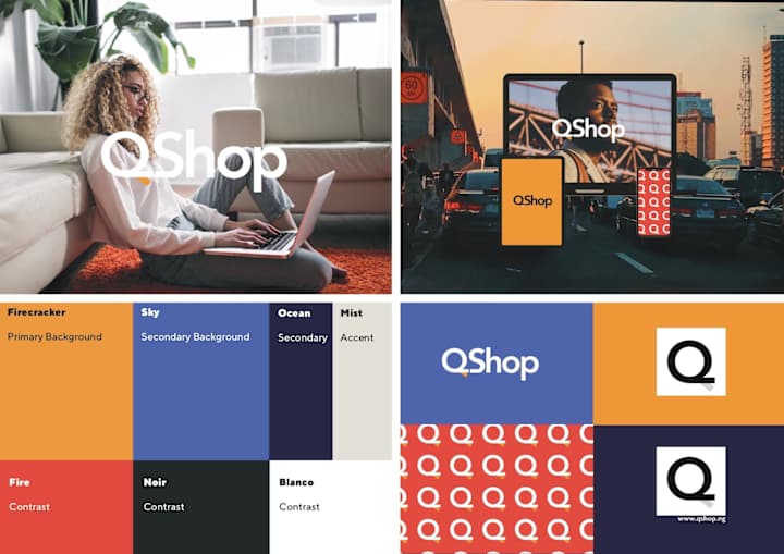 Cover image for Q Shop Brand Identity Kit