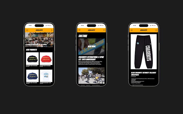 Cover image for Crashboys E-Commerce