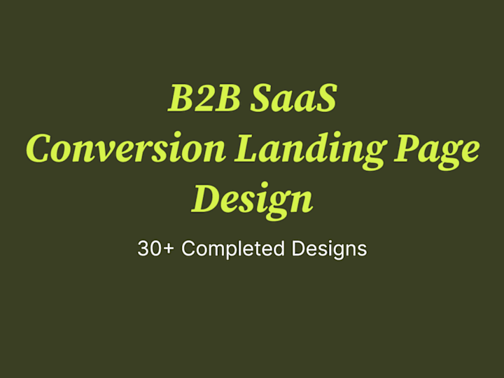 Cover image for Conversion Landing Page for Apps| Copy| Figma |Framer| Webflow