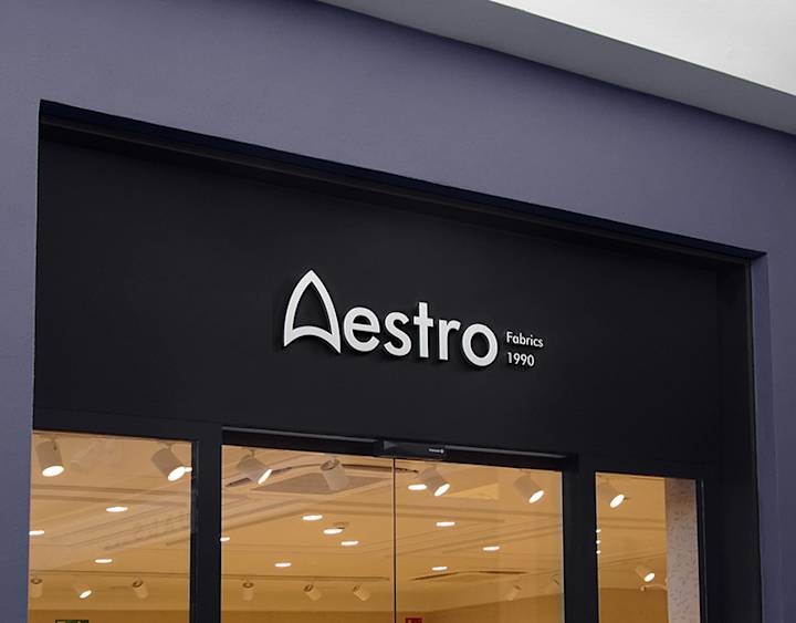 Cover image for Aestro fabrics Branding Design on Behance