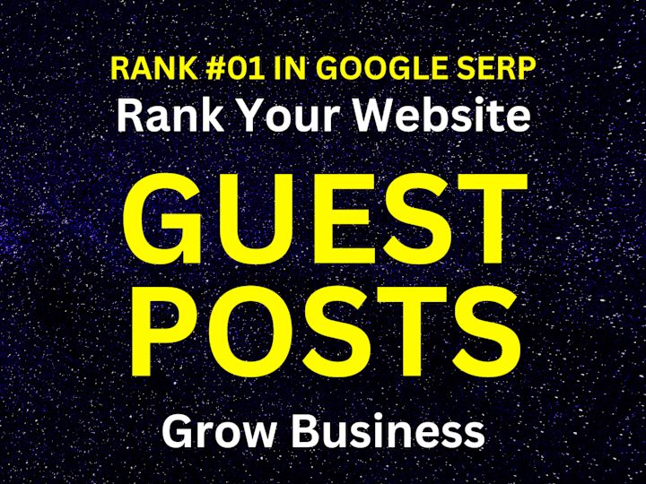 Cover image for Guest Posts Provider