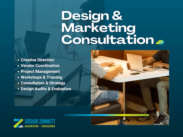 Cover image for Marketing & Design Consultation