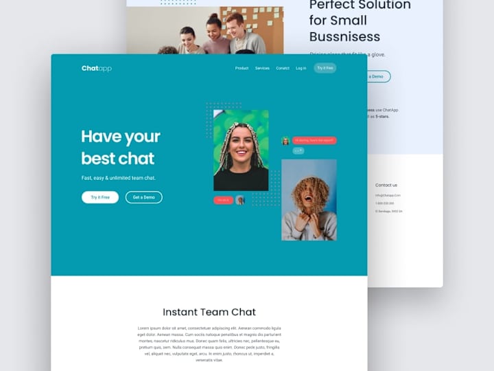 Cover image for Chat App Website