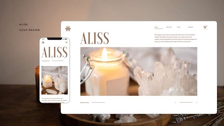 Cover image for ALISS UI/UX Project :: Behance