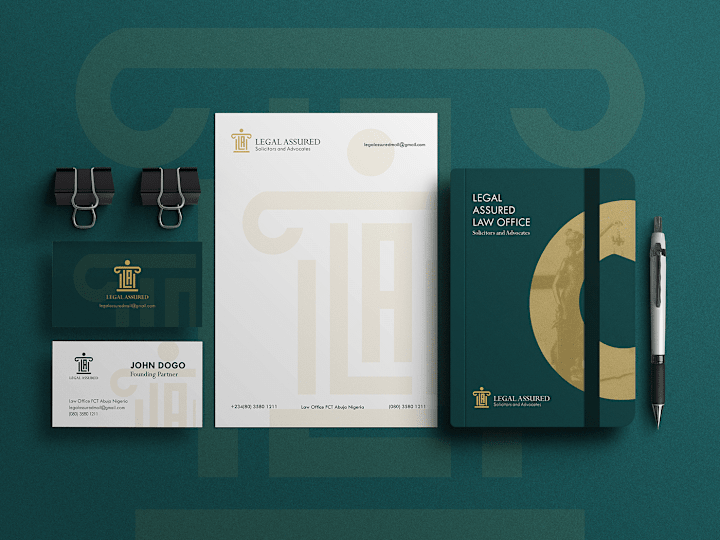 Cover image for Legal or law Branding and logo on Behance