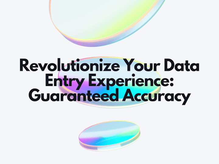 Cover image for Data Dynamo: Streamlining Your Workflow with Expert Data Entry!