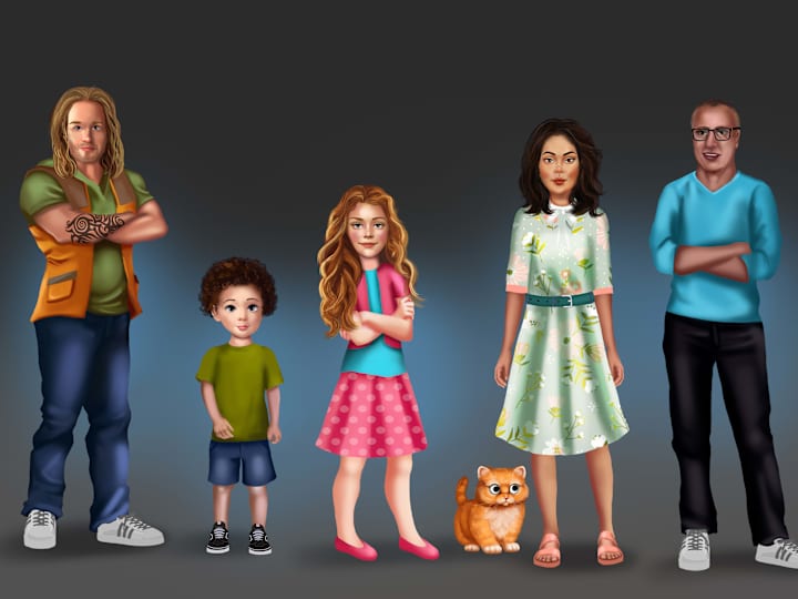 Cover image for Diverse character design 
