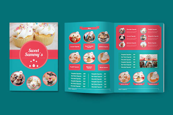 Cover image for Design Restaurant Menu via InDesign