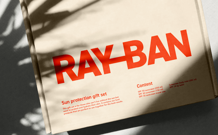 Cover image for Ray-Ban rebrand