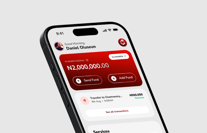 Cover image for App Redesign - United Bank for Africa