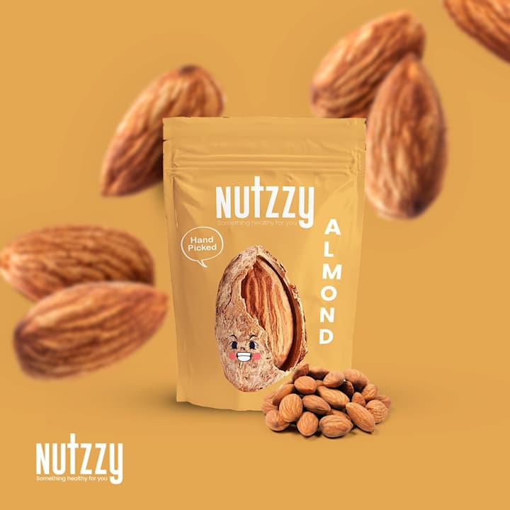 Cover image for Packaging Design For Almond Brand