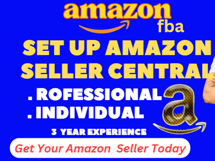 Cover image for I will set up amazon seller central product listing