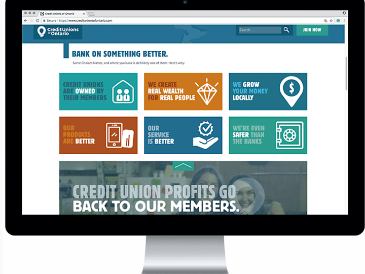 Cover image for Credit Unions of Ontario