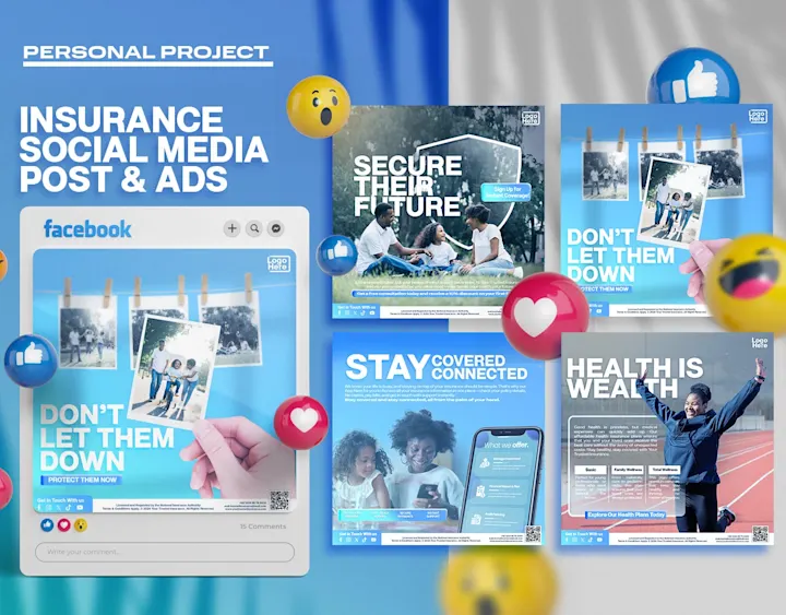 Cover image for INSURANCE ADS | PERSONAL PROJECT