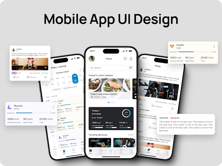 Cover image for Mobile App UI Design That Elevates User Experience