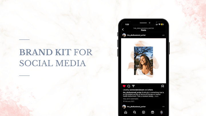 Cover image for Brand Kit For Social Media | Visual Identity for IG :: Behance