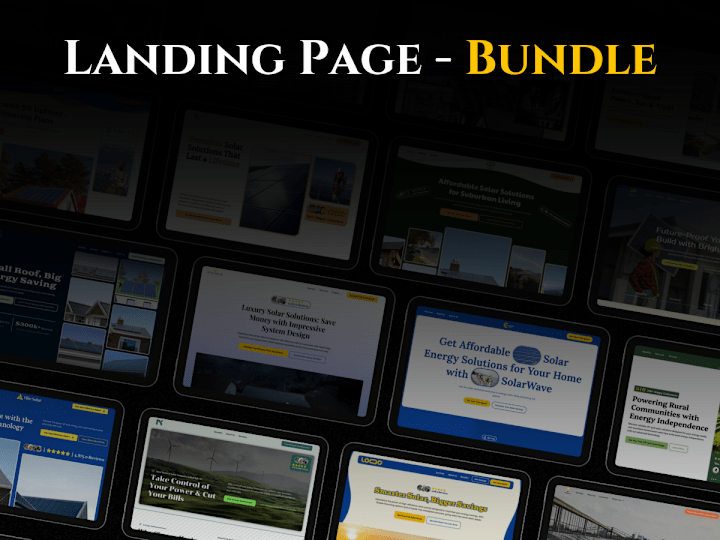Cover image for Landing Page - Bundle