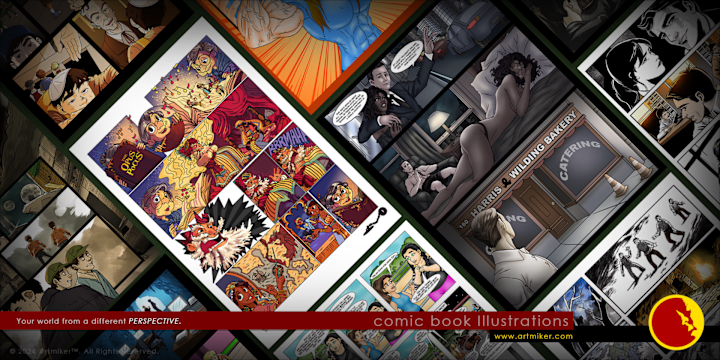 Cover image for COMIC BOOK ILLUSTRATION SERVICES